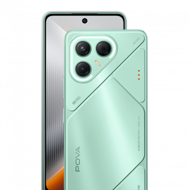 TECNO POVA 7 5G - Oasis Green - 256 GB ROM + 16 GB RAM* (Expandable 8 GB + 8 GB)