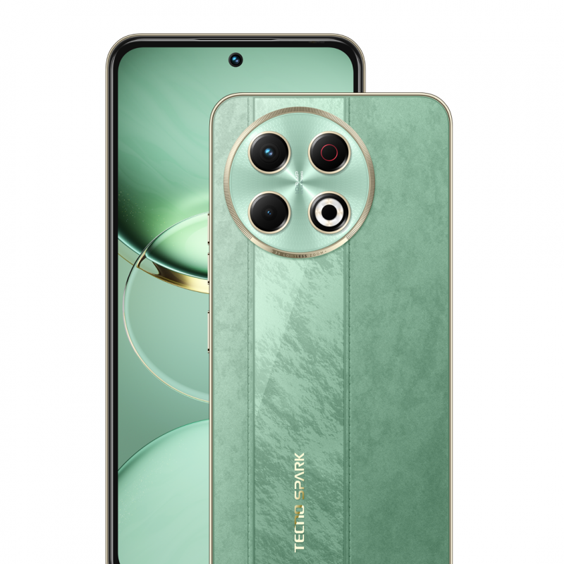 TECNO SPARK 30 Pro - Magic Skin Green  - 256GB ROM+16GB RAM*(8GB+8GB Extended)