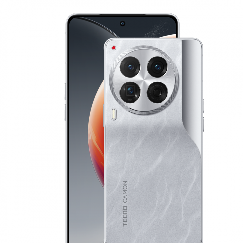 TECNO CAMON 30 Premier 5G - Alps Snowy Silver - 512GB + 24GB (12GB+12GB)