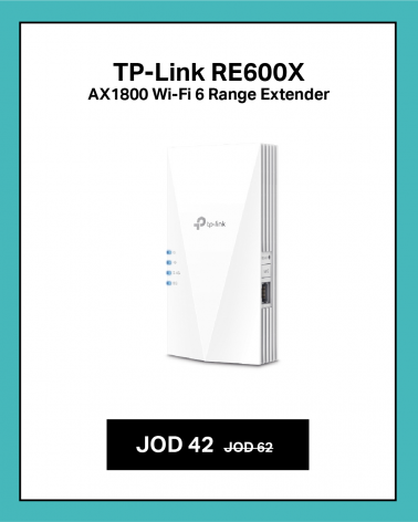 TP-Link RE600X - AX1800 Wi-Fi 6 Range Extender