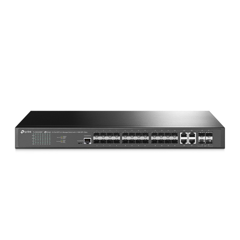 TP-Link SG3428XF etStream 24-Port SFP L2+ Managed Switch - أسود