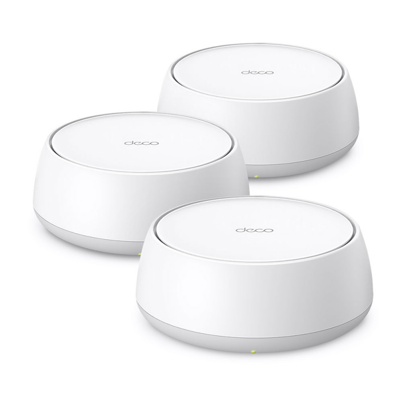 TP-Link Deco BE25 | BE3600 Whole Home Mesh WiFi 7 System - أبيض - 3 Pack
