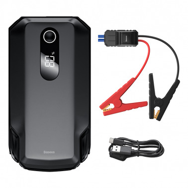 Baseus Super Energy Max Car Jump Starter (20000mAh,Peakcurrent 2000A) - أسود