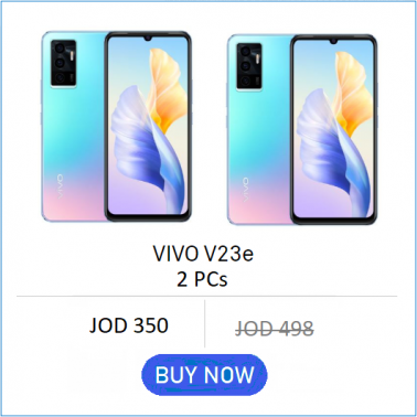 Two pcs VIVO V23e - صن شاين كوست - 8GB+128GB