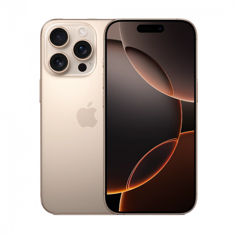 ايفون 16 برو - تيتانيوم صحراوي - 256GB