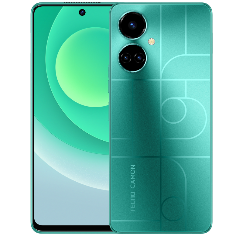 TECNO CAMON 19 - Memphis Green - 128 GB + 6 GB