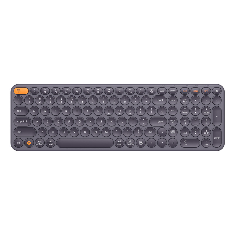 Baseus K01B Wireless Tri-Mode Keyboard - Space Grey