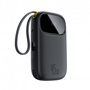 Baseus EnerFill FC31 Power Bank with 2 Built-in USB-C Cables 45W