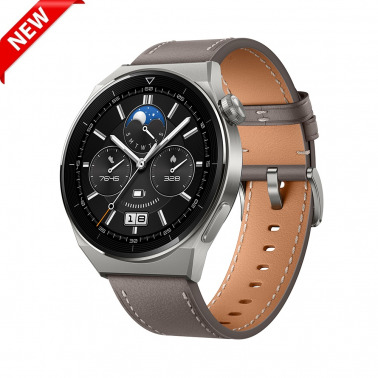 HUAWEI WATCH GT 3 Pro 46MM - جلد رمادي