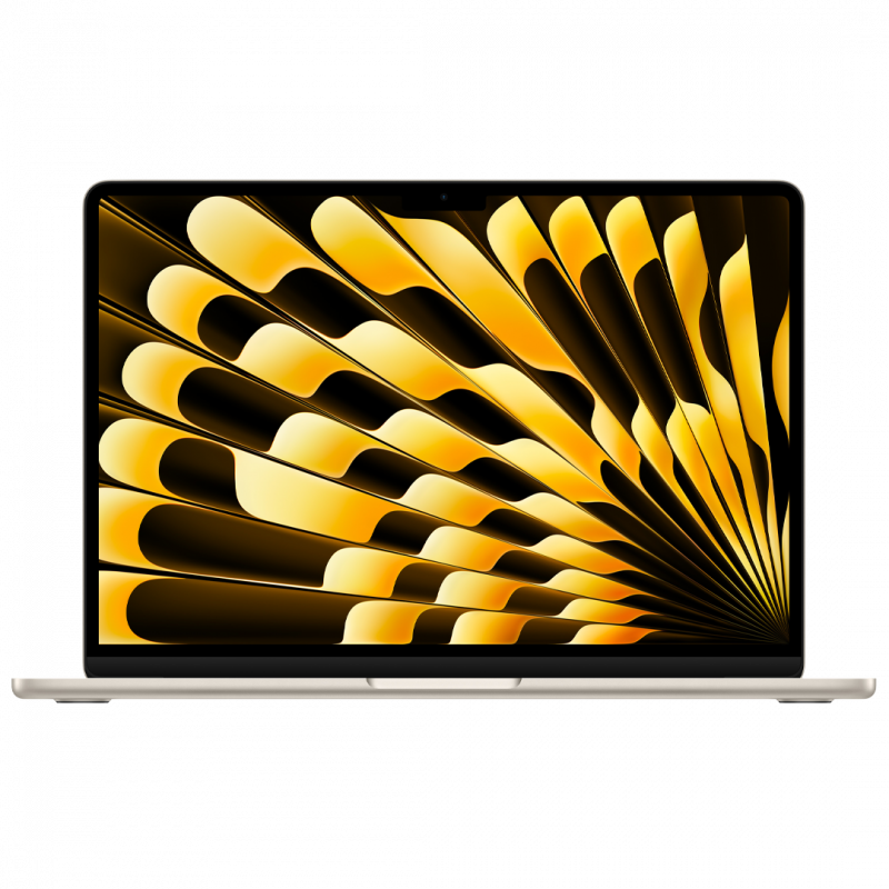 أبل ماكبوك أير 13 إنش - ستارلايت - 256GB SSD