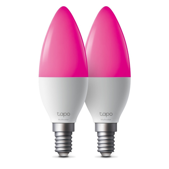 Tp-Link Tapo L430C(2-pack) | Smart Light Bulb, Multicolor - بدءًا من اللون الأبيض الدافئ إلى البارد؛ 16 مليون لون