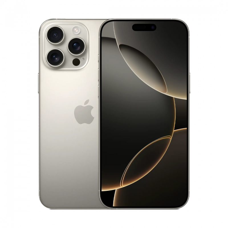 iPhone 16 Pro Max - تيتانيوم طبيعي - 512GB